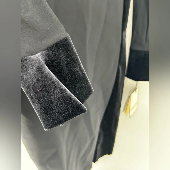 $795  Nwt LA PETITE ROBE DI CHIARA BONI MAYSA VELVET DRESS Black SZ 40/ US 4 - Picture 7 of 16